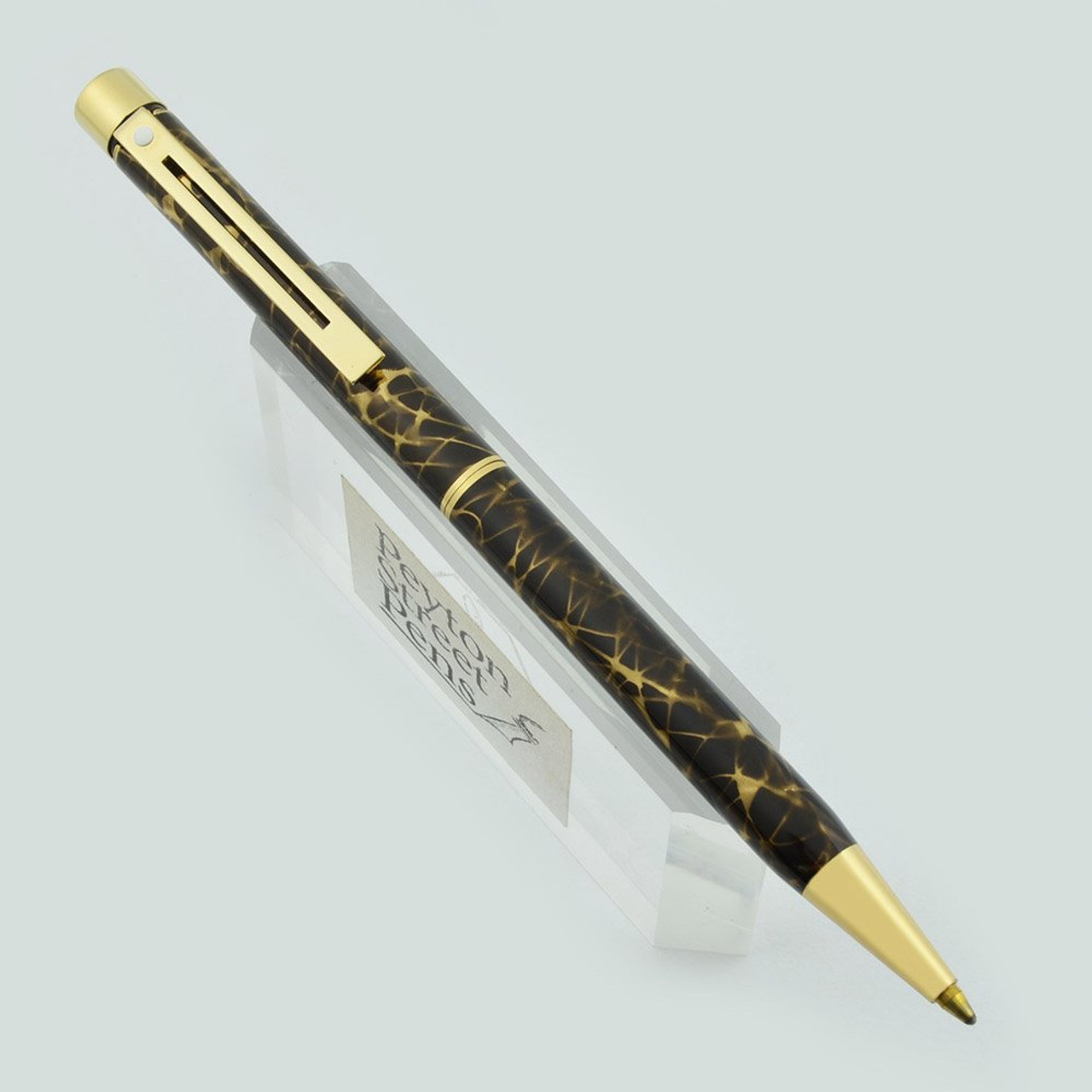 Sheaffer TARGA 1044 Ballpoint - Lacque Filigree Golden Black (New Old Stock in Box)