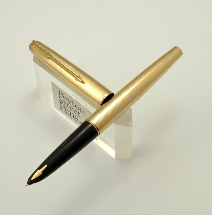 Parker 61 Mk I Signet Fountain Pen - Gold Filled, Fine Nib