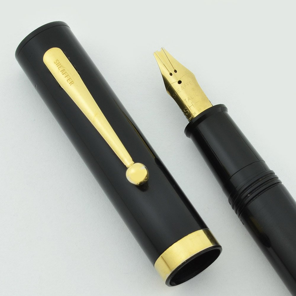 Sheaffer 500 Kugelschreiber – Glänzend Schwarz Mit Goldakzenten, In Geschenkbox