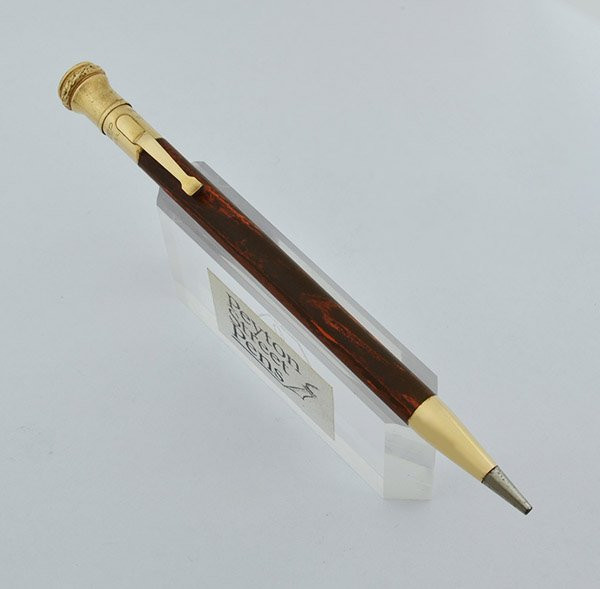Wahl Working Tog Mechanical Pencil - 1924-30, Orange Hard Rubber (Very Nice, Works Well)