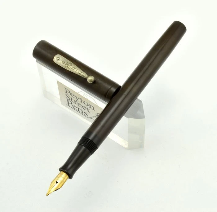 Waterman 52 Fountain Pen - BCHR, Nickel Trim, Flexible #2 New York Nib (Excellent, Restored)