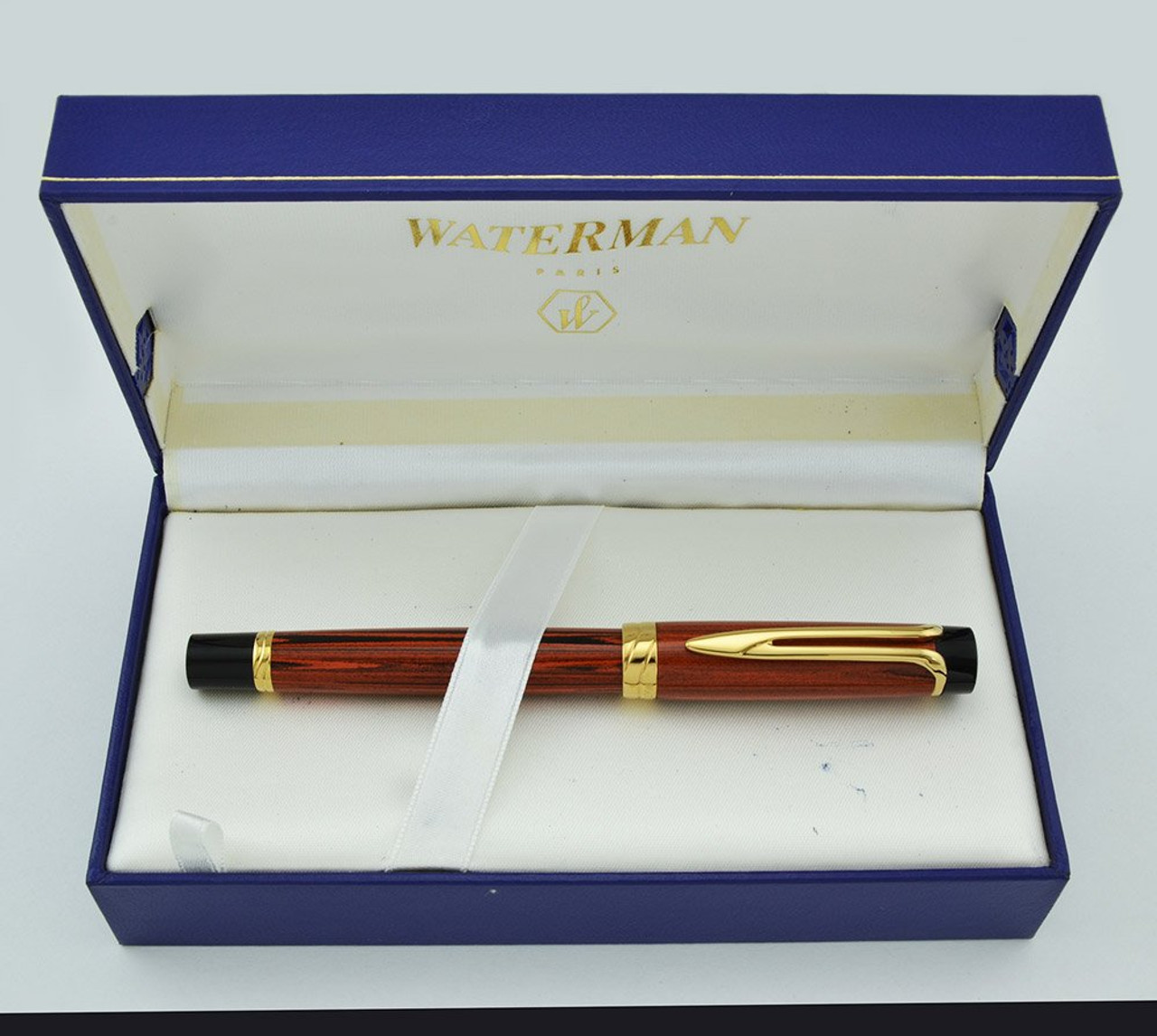 Waterman Liaison Rollerball Pen - Orange Ebonite (Mint in