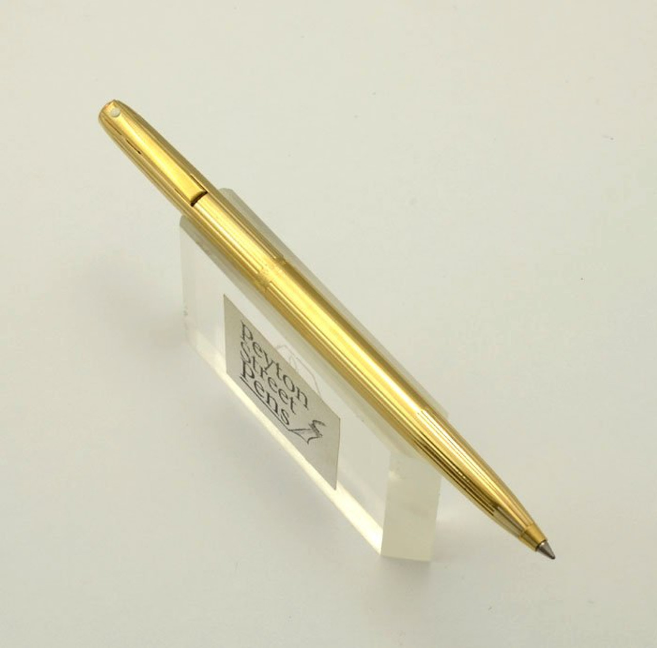 Sheaffer Triumph 797 Ballpoint - Quasi-Imperial, Gold Electroplated Cap and Barrel (New Old Stock)