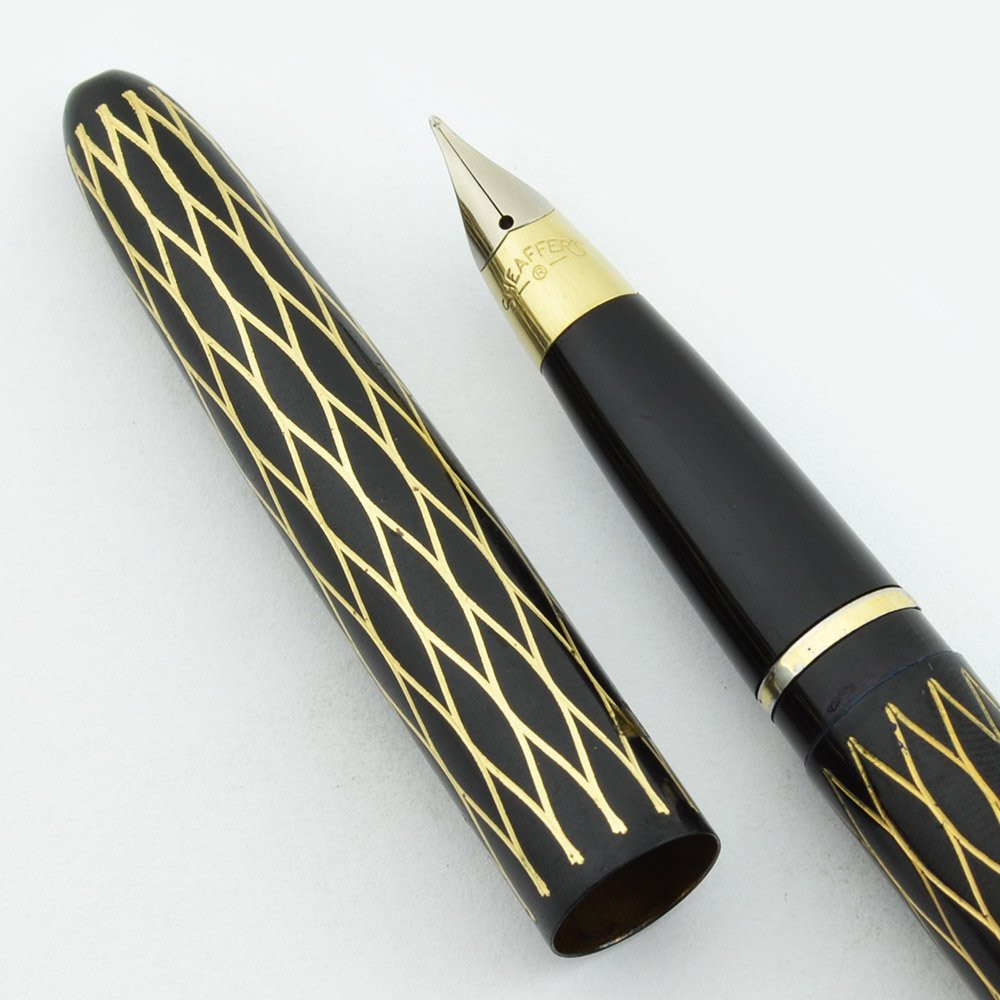 Lady Sheaffer XI Skripsert - Tulle Black, Fine Upturned Conical