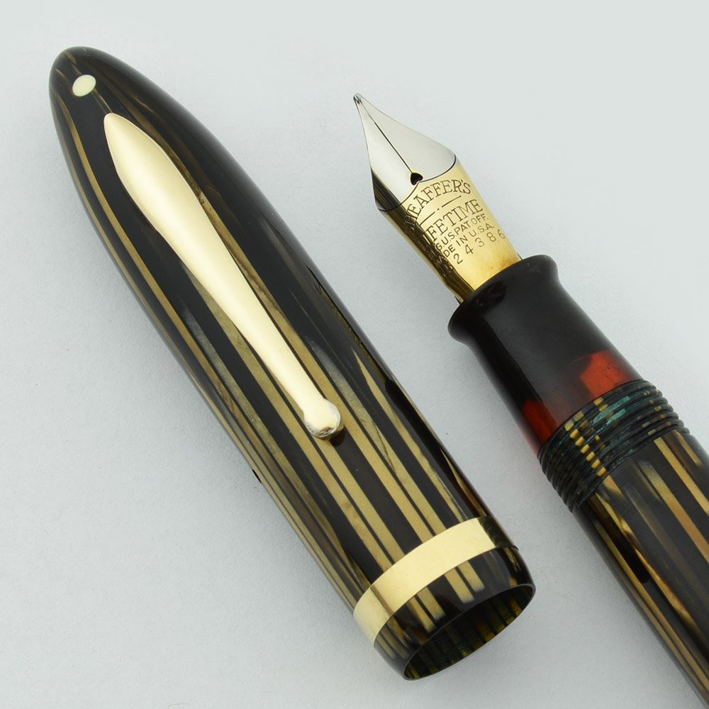 Sheaffer Balance 1000 Lifetime Oversized - Brown Striated, Lever