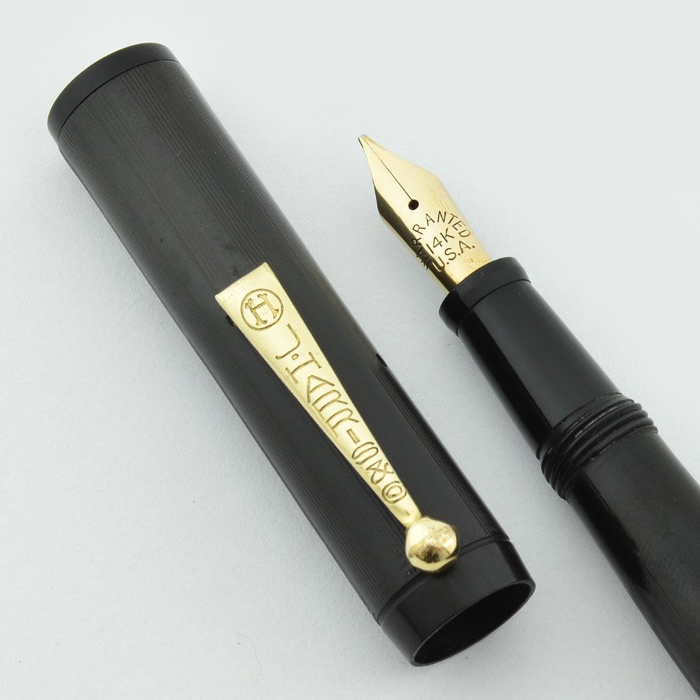 J. Harris University Fountain Pen - BCHR, Medium 14k Warranted Nib