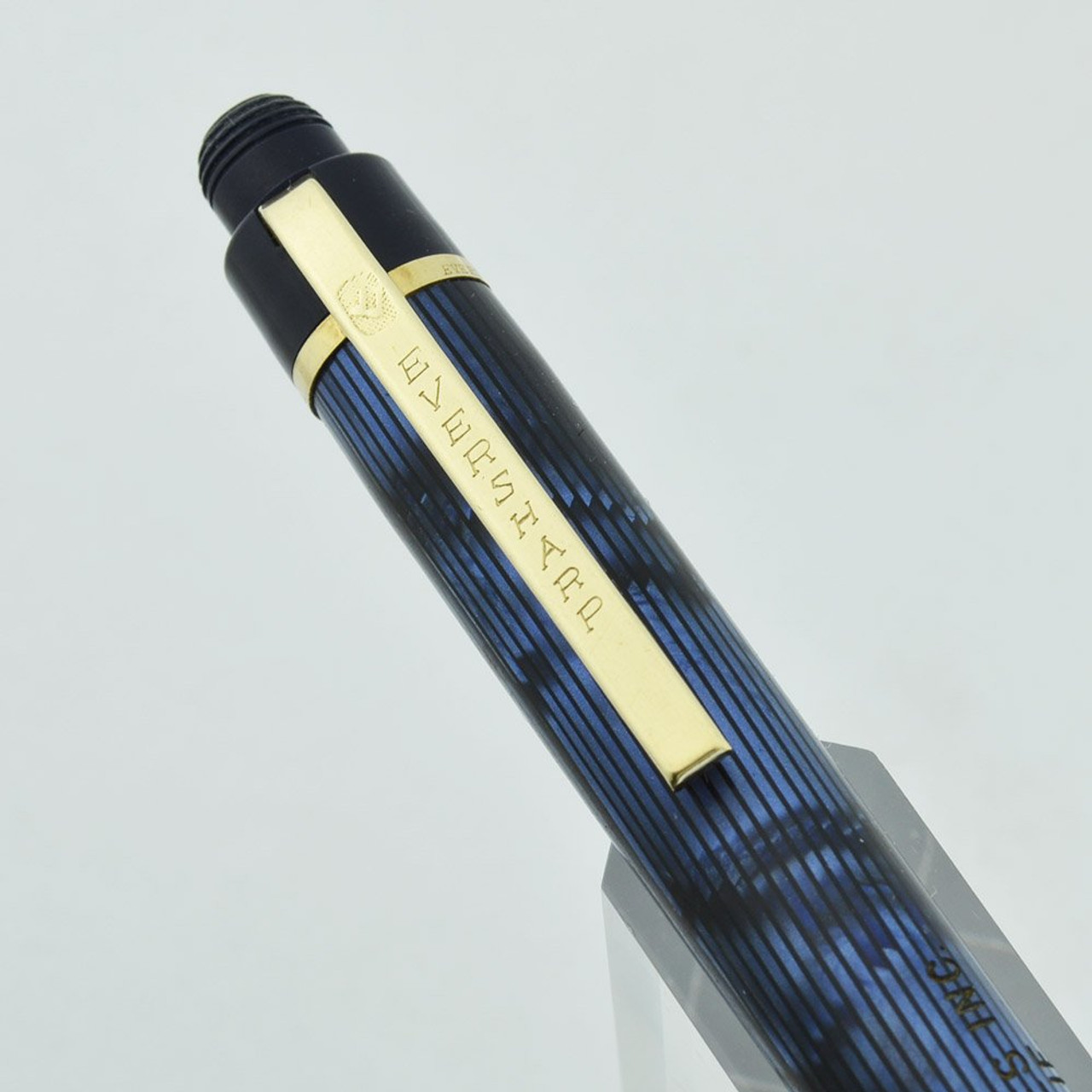 Eversharp Skyline Mechanical Pencil - Blue Moire (Excellent, Works Well, Personalized)