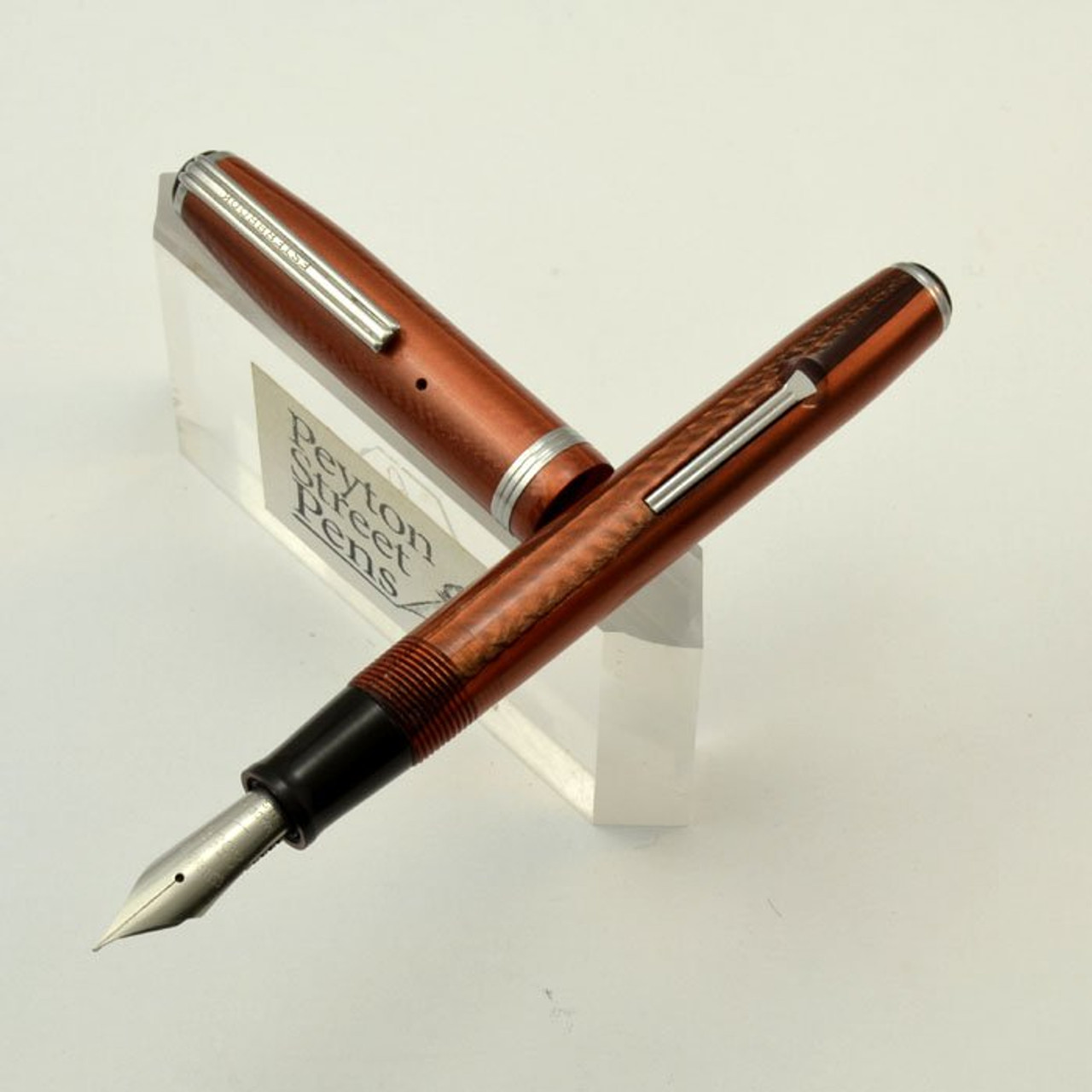 Esterbrook SJ Fountain Pen - Brown, 2556 Fine (Excellent, Restored) -  Peyton Street Pens