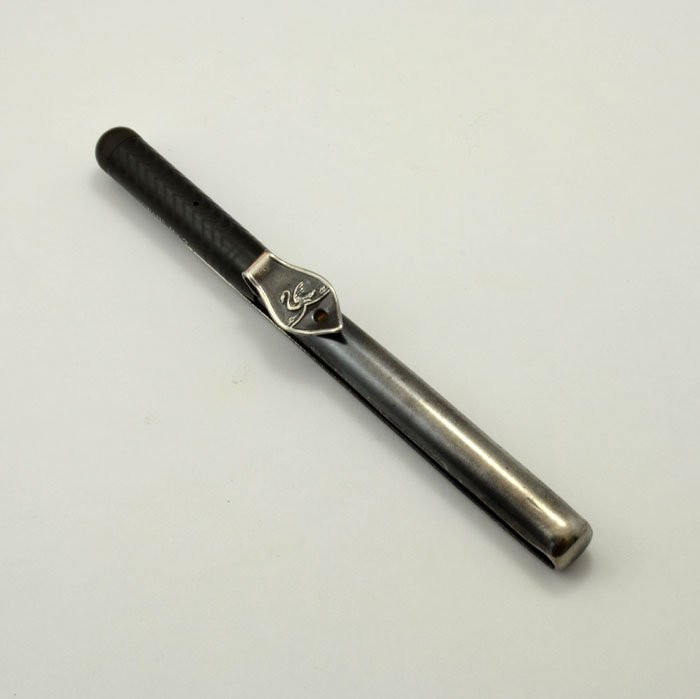 Mabie Todd Swan Safety Screw Cap w Metal Pocket - #2 Eye Dropper, Fully Flexible Nib  (Superior)