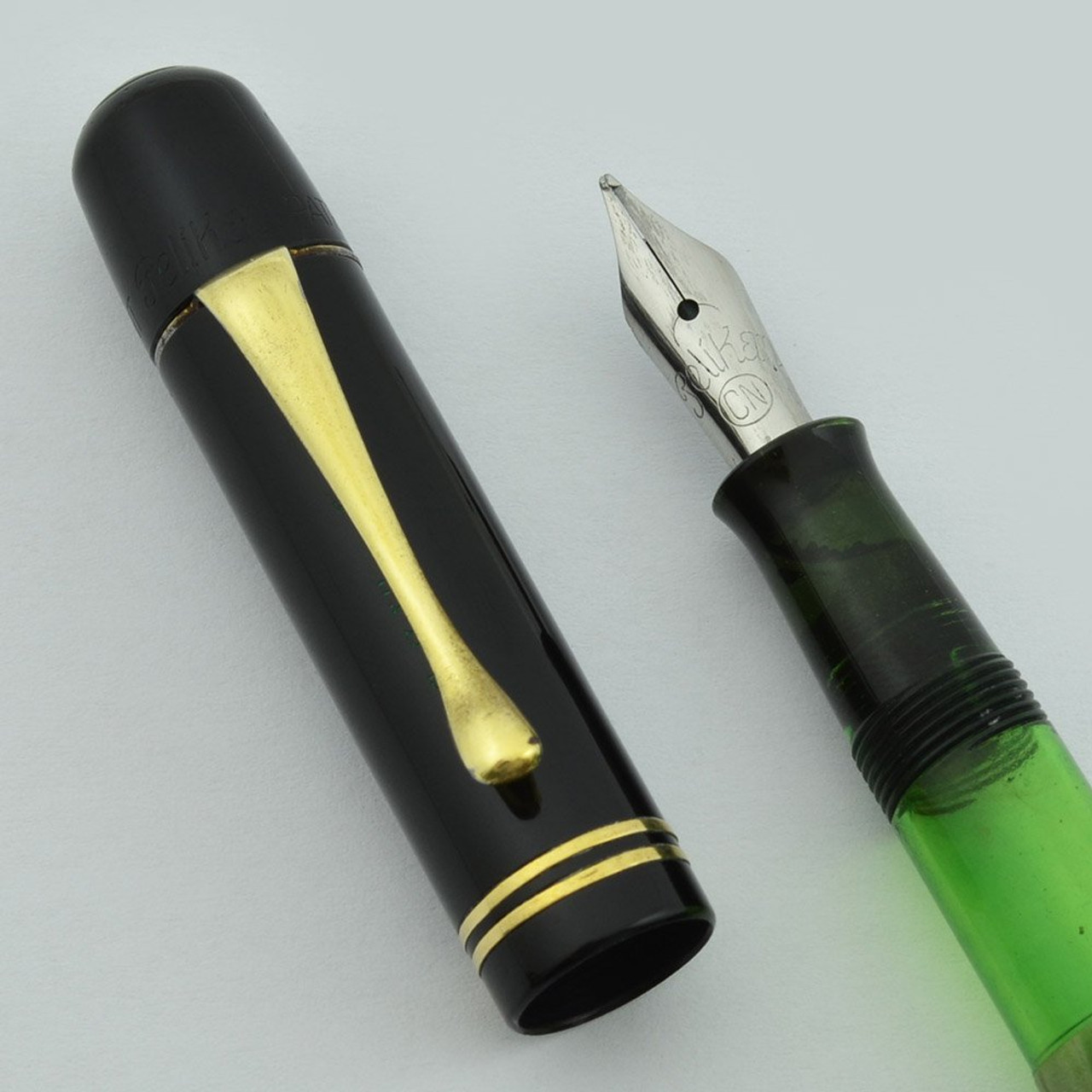 Pelikan ペリカン 100N Pelikan 100 Fountain Pen (1940s) - Grey Marbled, CN Flexible