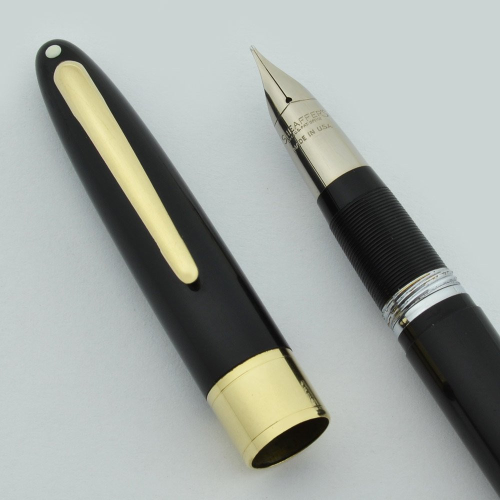 Sheaffer Statesman Snorkel - Black, Medium PdAg Triumph Nib