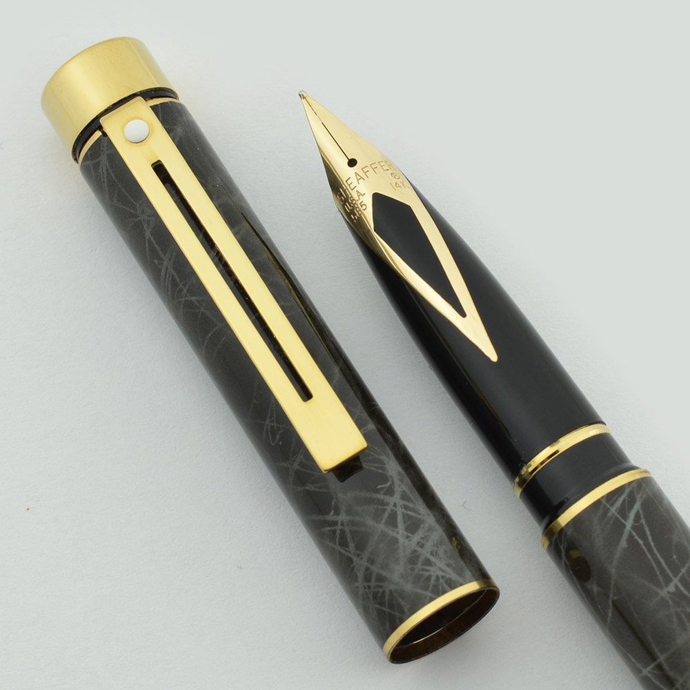 Sheaffer TARGA 1028 Fountain Pen - Lacquer Grey Ronce, 14K Medium