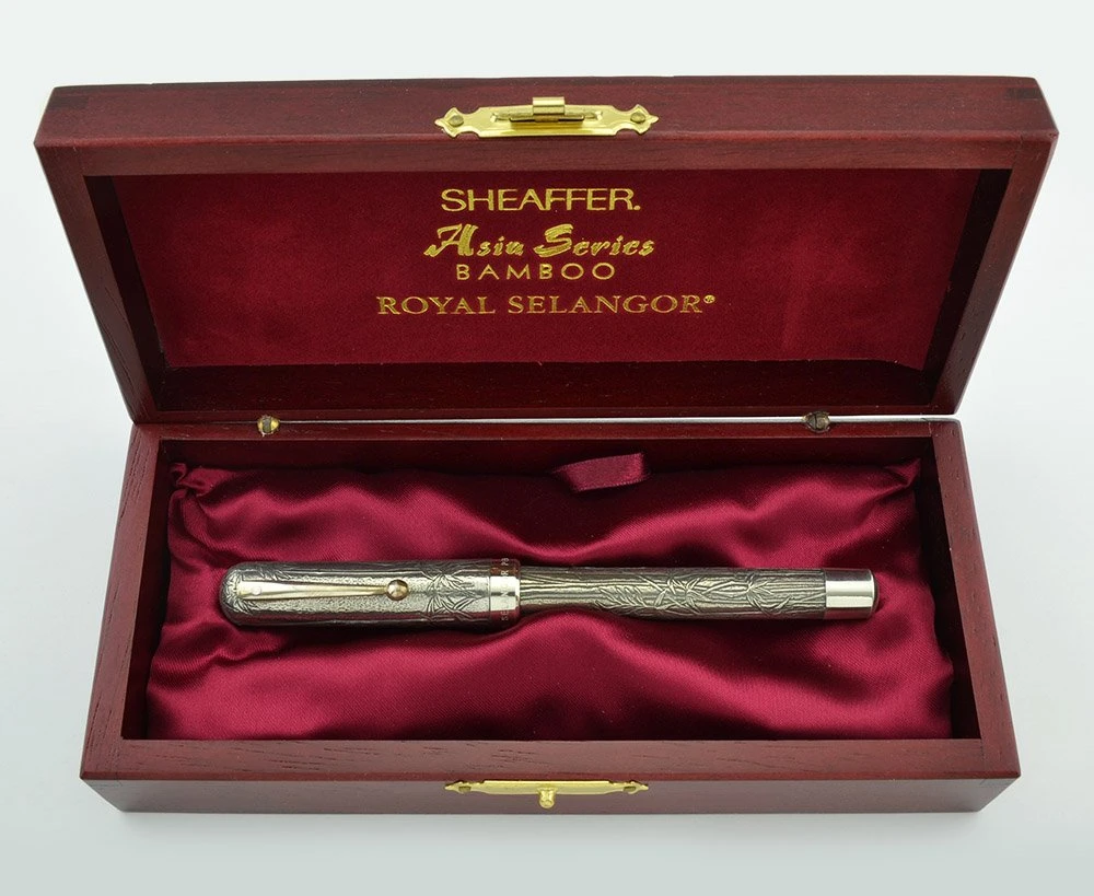 Sheaffer Royal Selangor "Bamboo" Fountain Pen - Extra Fine Nib (New in Box)