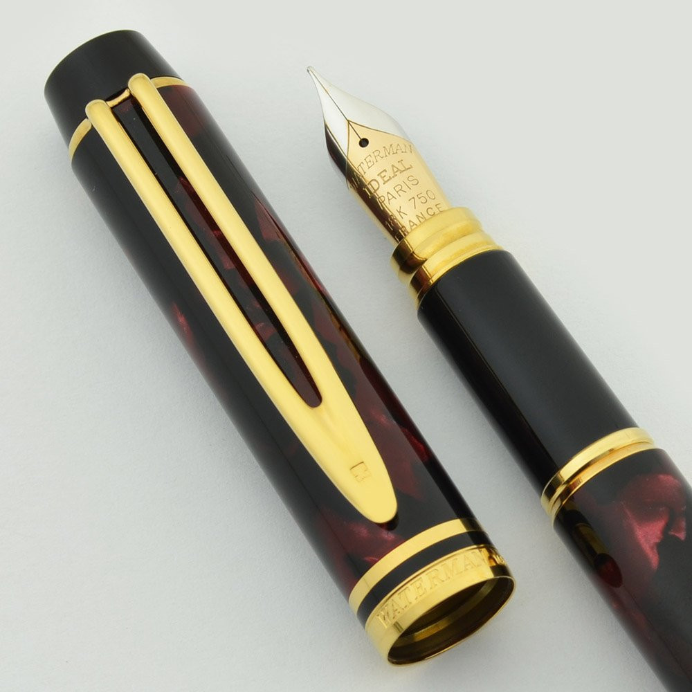 Waterman Rhapsody Le Man 200 Fountain Pen - Mineral Red, Fine 18K