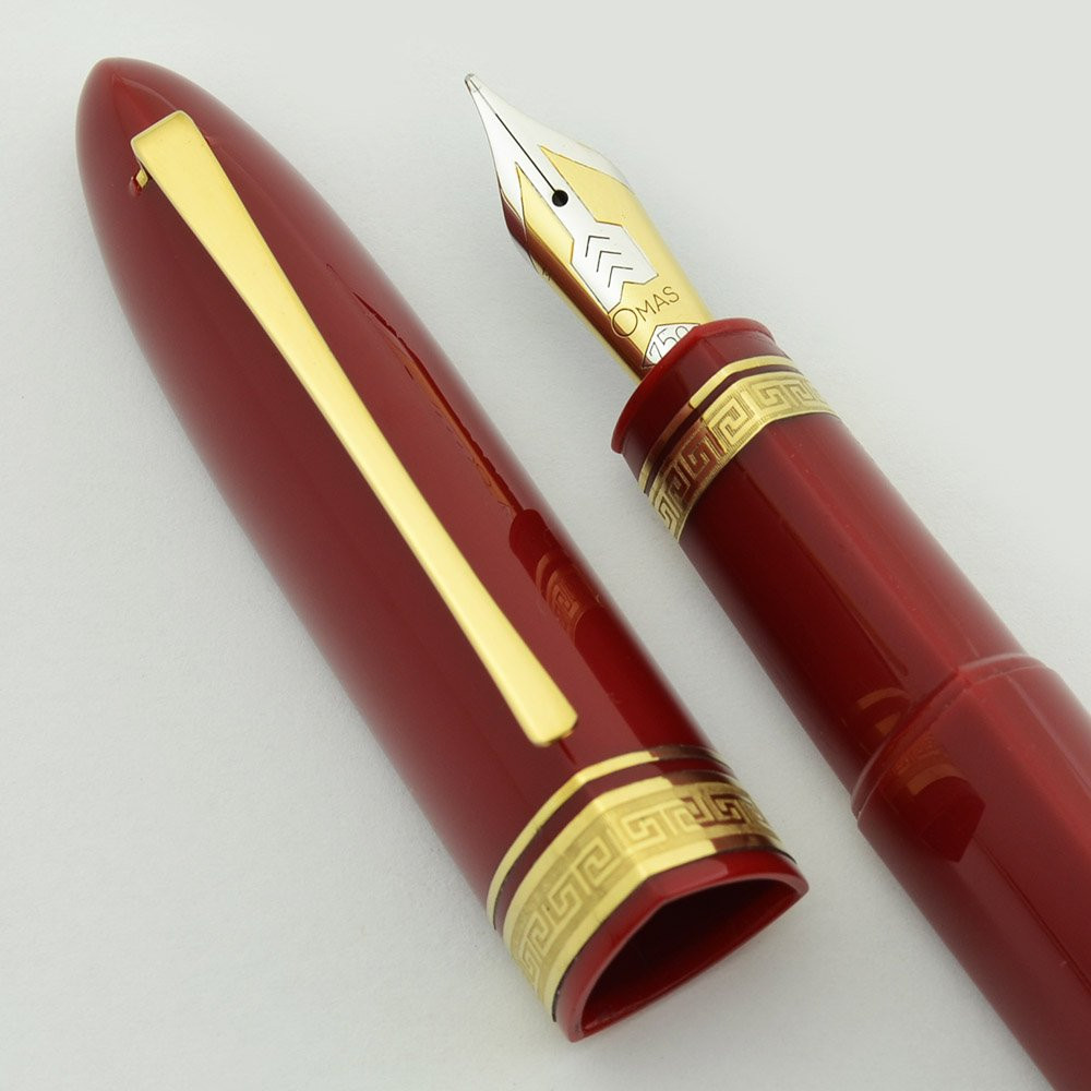 Omas 360 Fountain Pen - 75th Anniversary SE, Red, 18K Medium Nib 