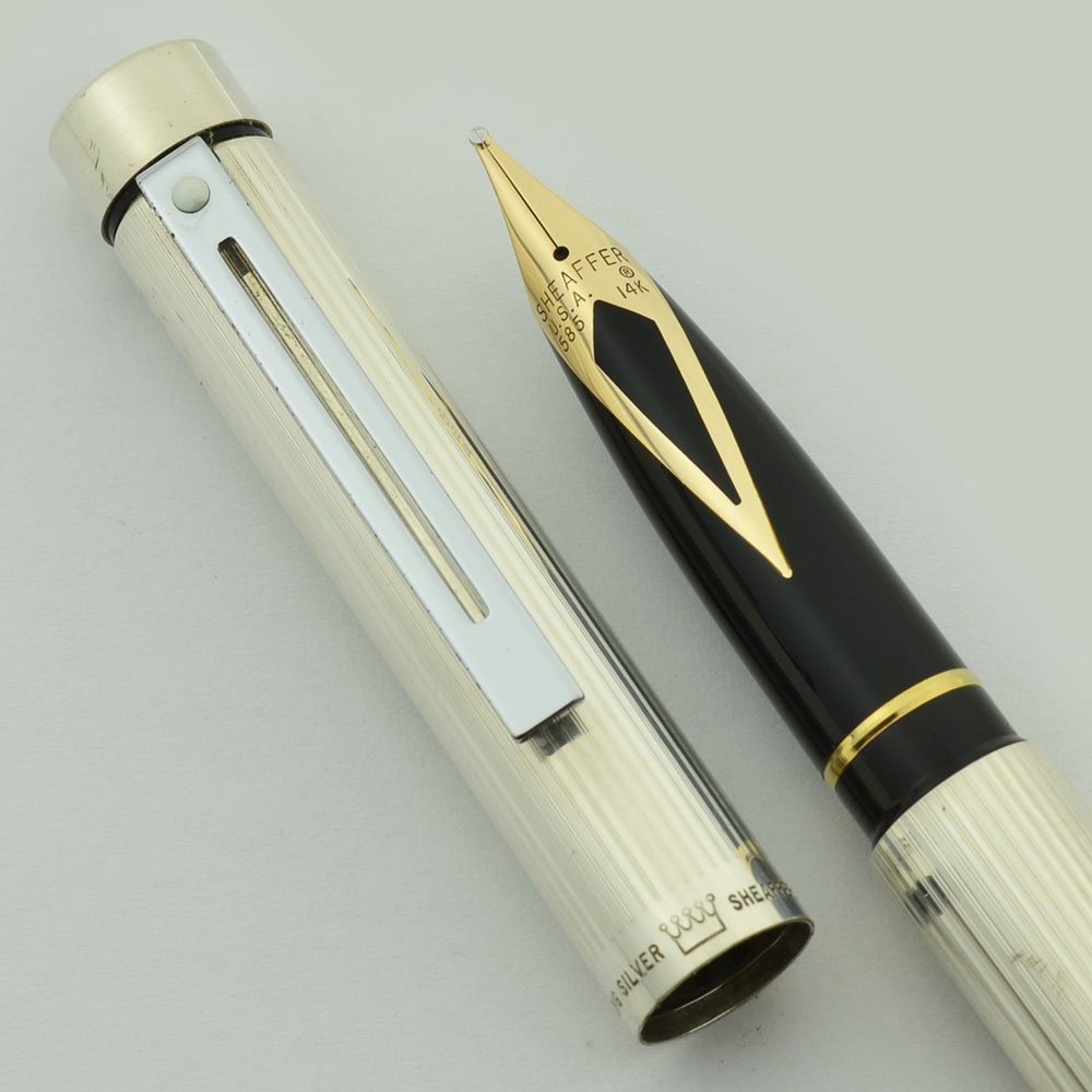SHEAFFER 万年筆 タルガ 1004 STERLING SILVER SHEAFFER 万年筆 タルガ 1004 STERLING SILVER Sheaffer 1004