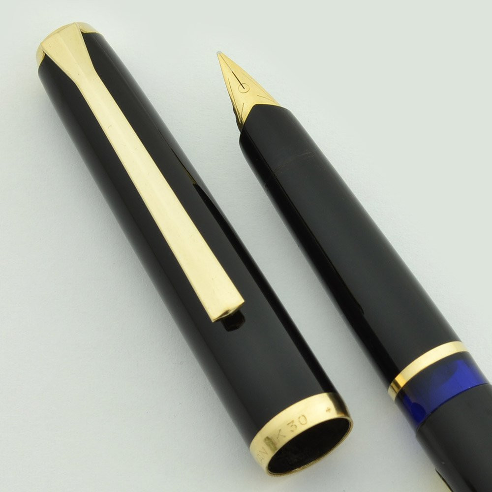 Pelikan MK30 Fountain Pen (1966-68) - Black, GP Trim, Piston Fill