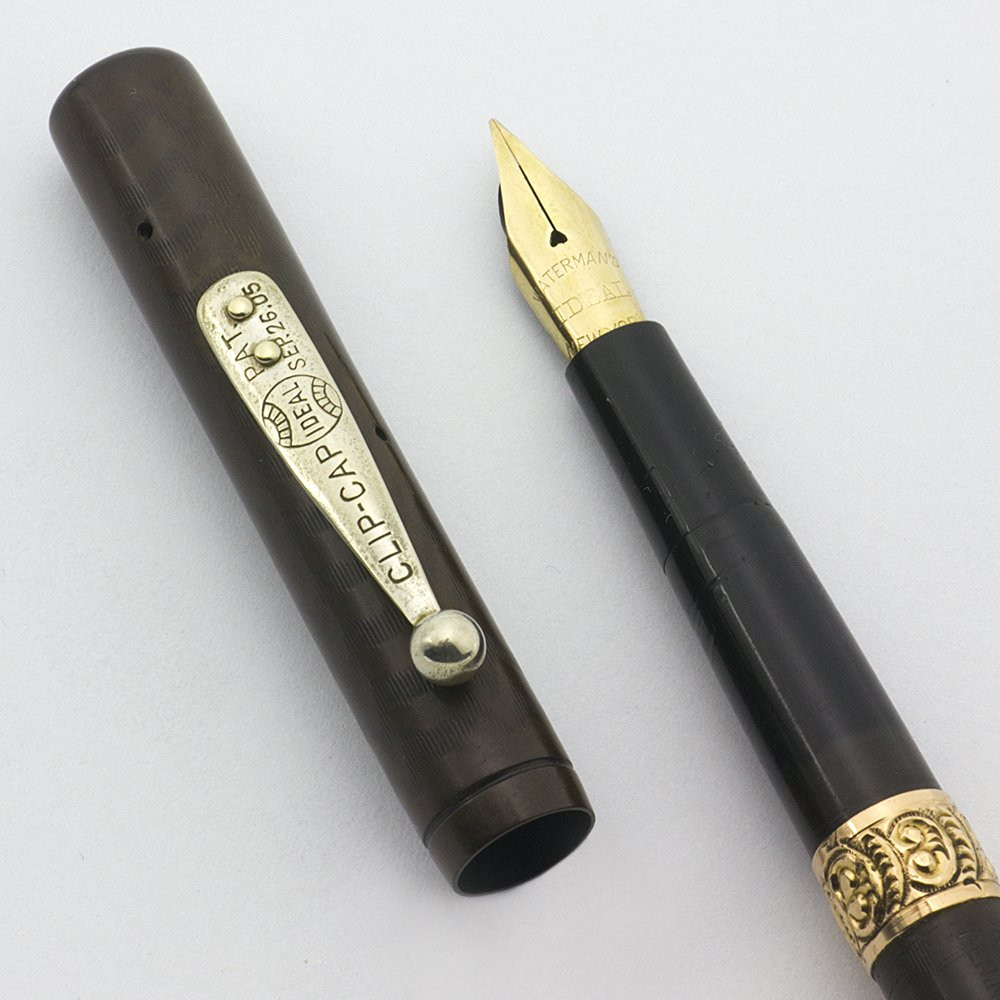 Waterman 14 Fountain Pen - BCHR, Eyedropper, Flexible Fine New