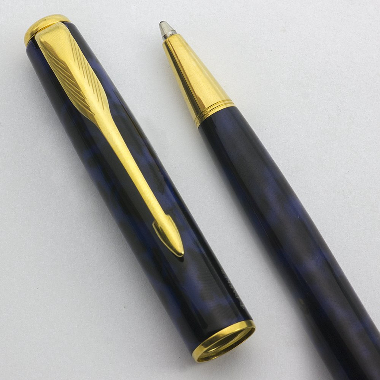Parker Sonnet Ballpoint Pen (1994) -  Laque Midnight Blue, 23k GP Trim (Excellent)