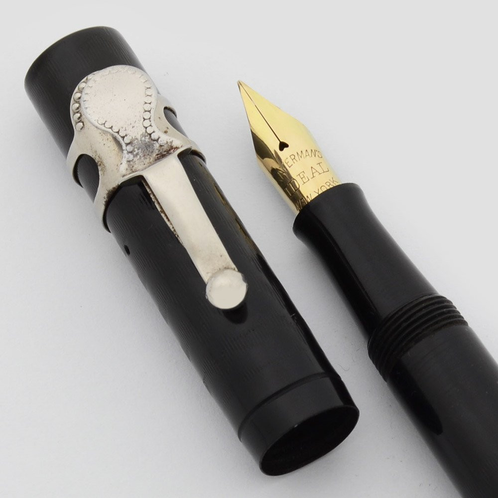 Waterman 54 Fountain Pen - BCHR, Nickel Trim, Extra Fine Flexible #4 New York Nib (Excellent +, Restored)