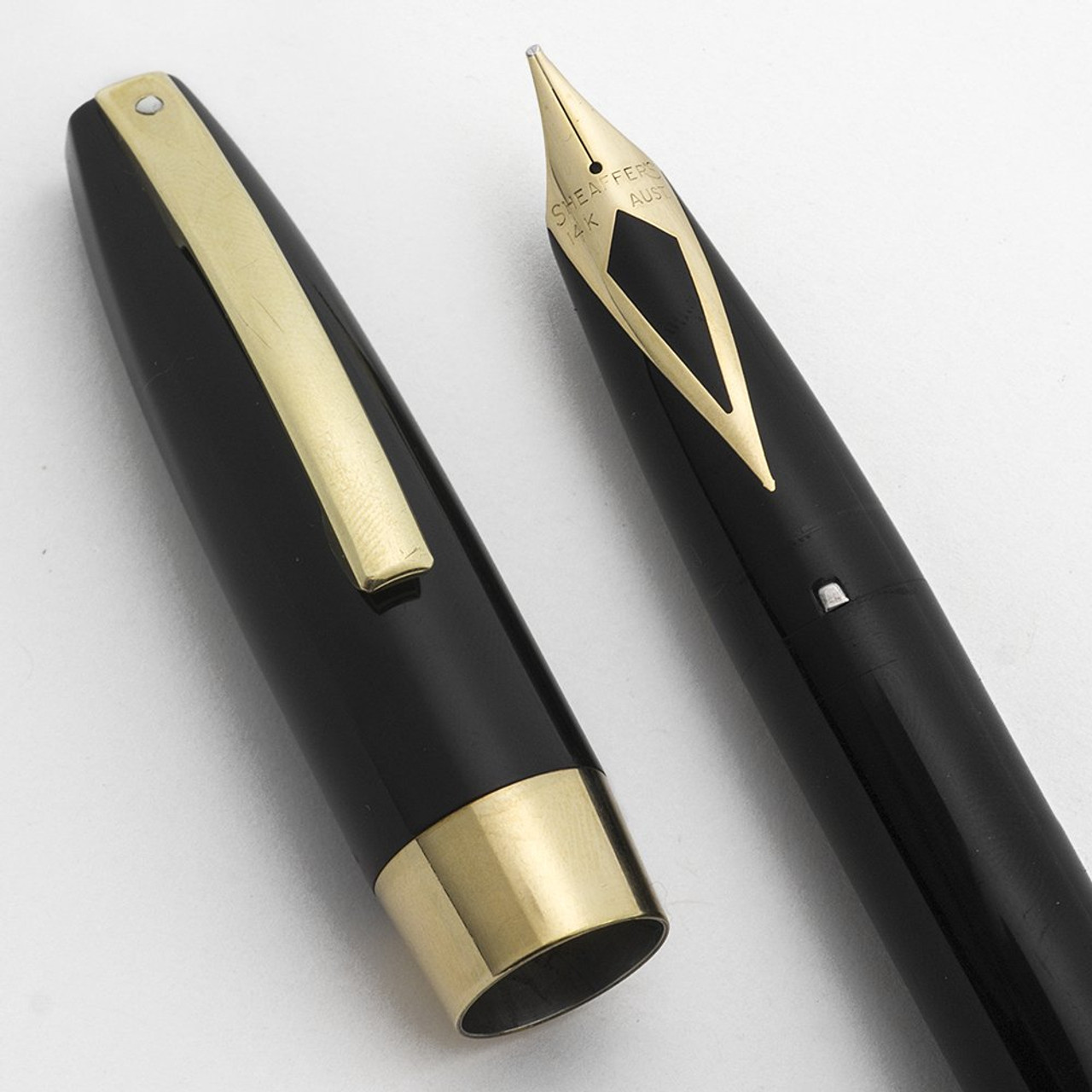 Sheaffer Pfm Iii Fountain Pen, 14k Gold Factory Stub