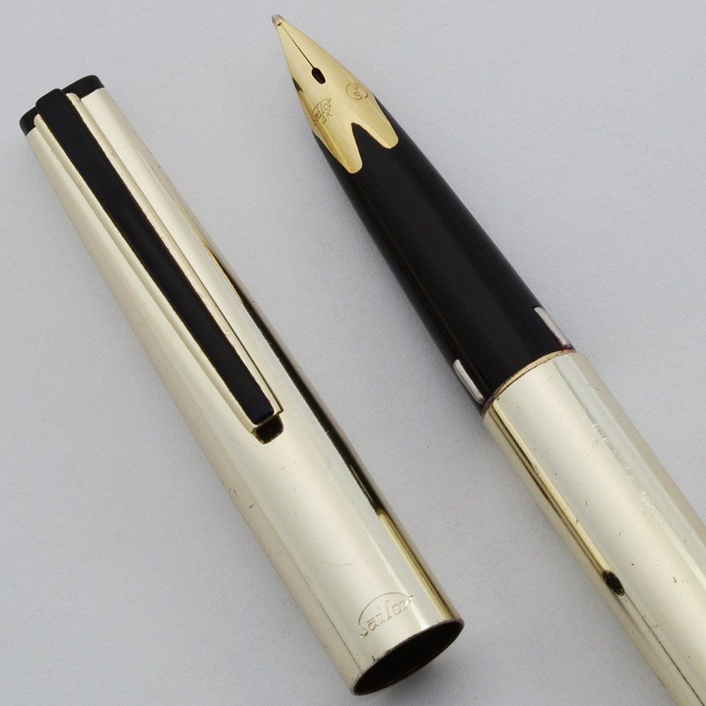 Sailor Jubilee Fountain Pen - Anodized Aluminum, 14k Broad Nib