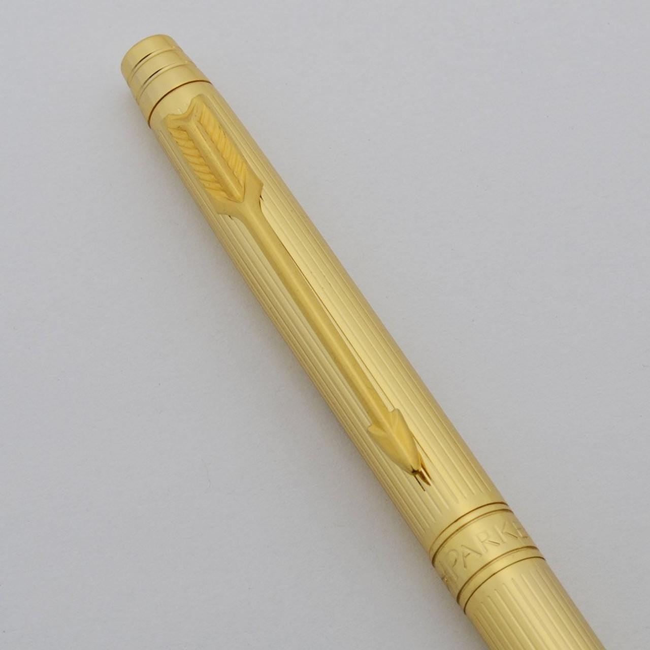 Parker Insignia Classic Twist Ballpoint Pen - Gold Plated with GT (Near Mint, Works Well)