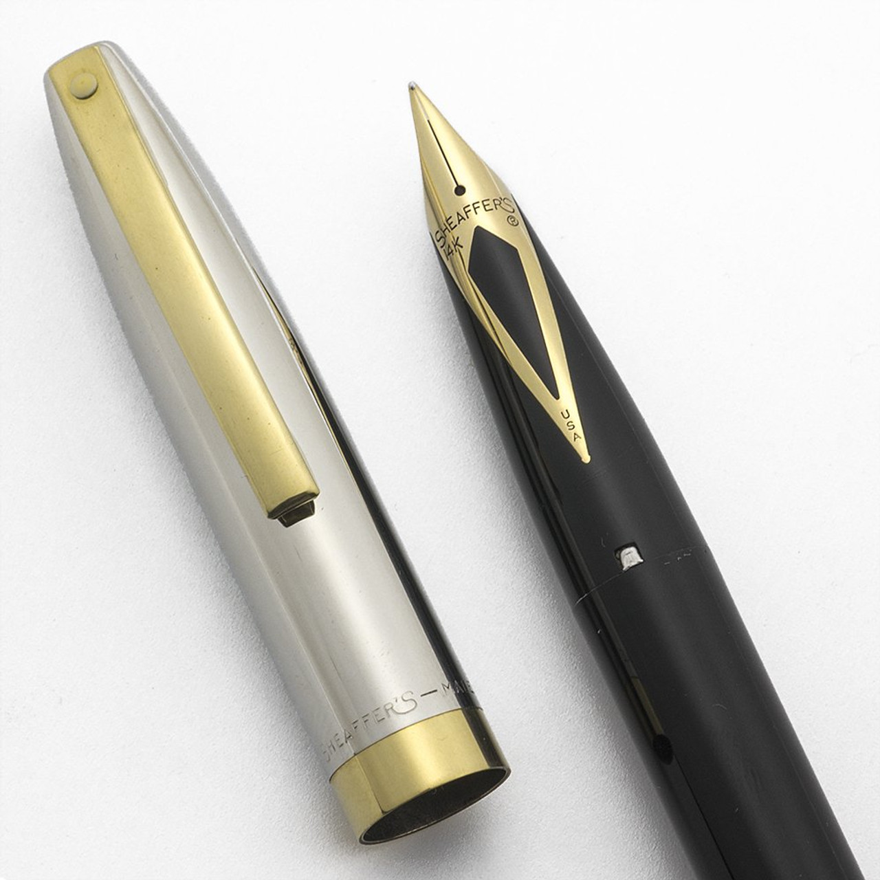 Sheaffer Imperial VI Fountain Pen - Touchdown, Black, Two