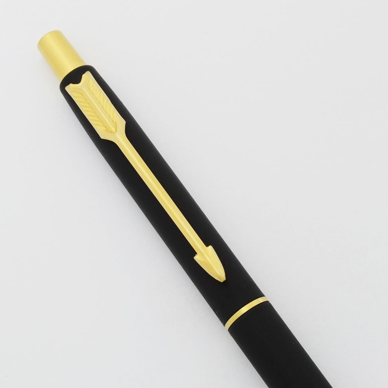 Parker 75 Classic Ballpoint Pen - Matte Black with GT (Near Mint, Works Well)