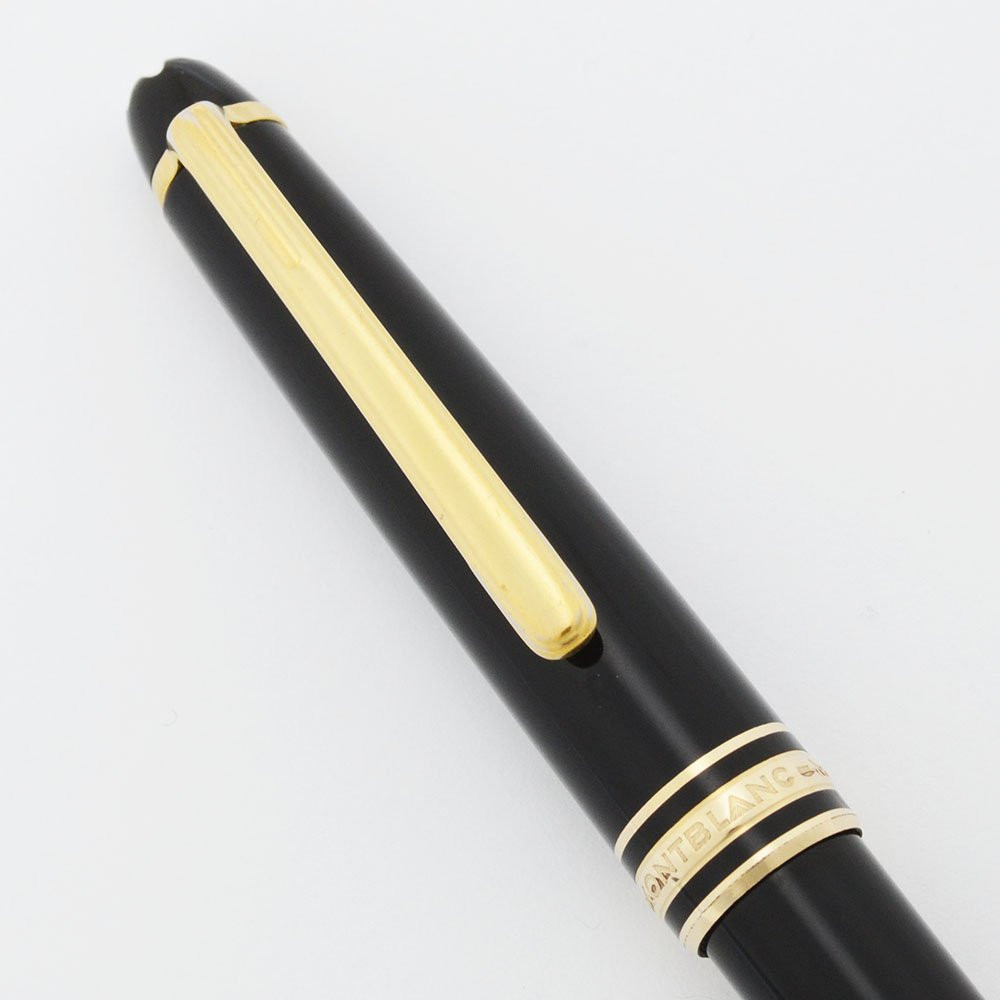 Montblanc Meisterstuck Classique Ballpoint Pen - Black, Gold Trim (Very Nice, Works Well)