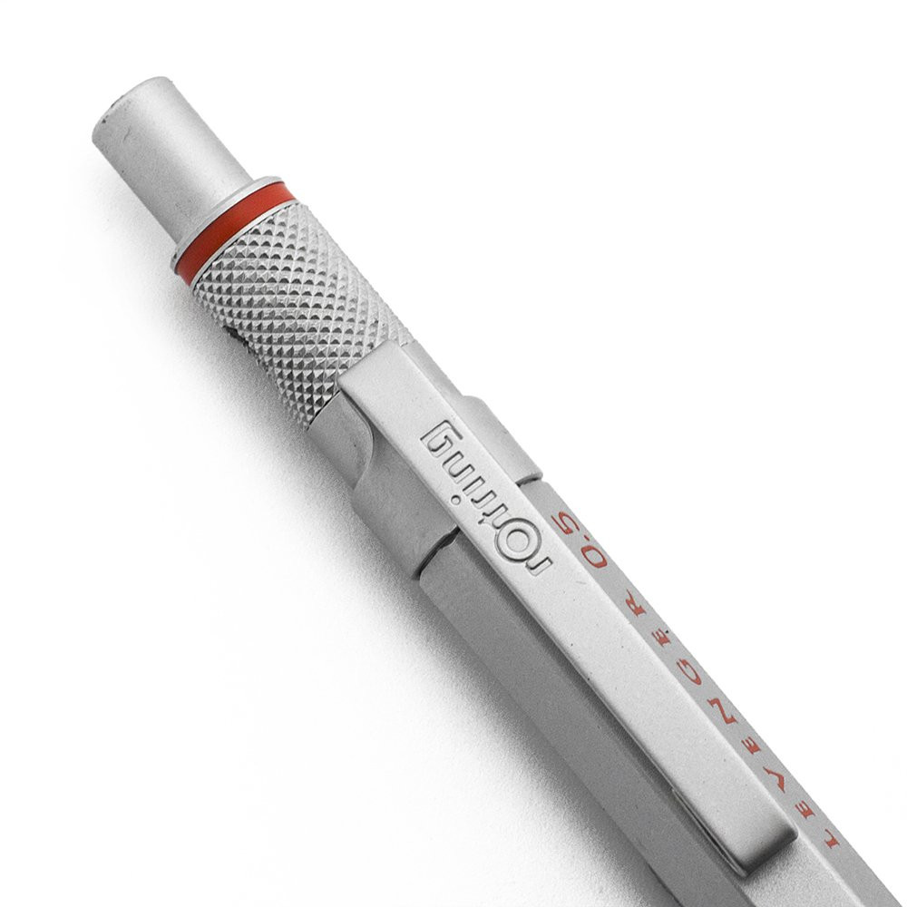 Rotring for Levenger 600 Mechanical Pencil - Silver Matte Finish