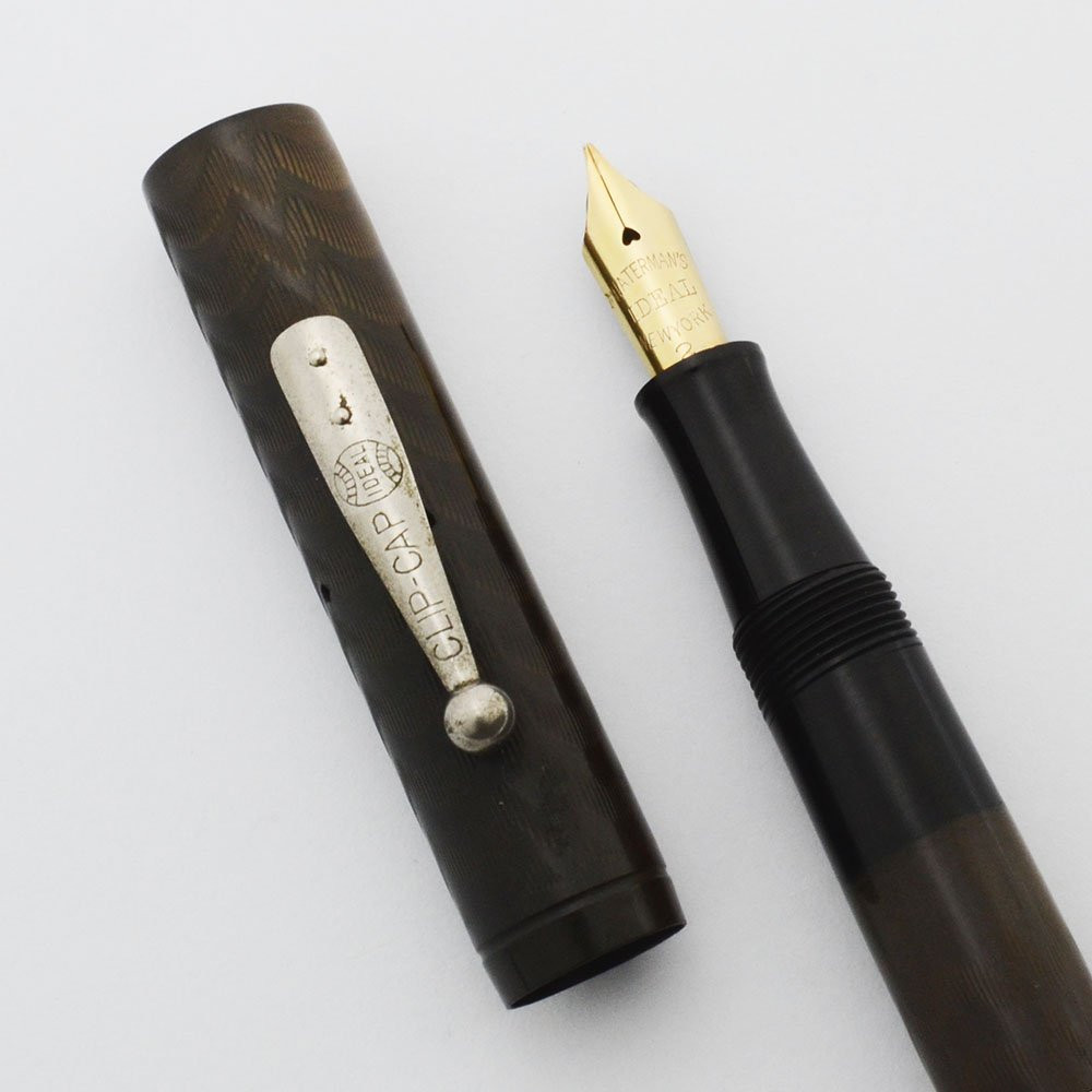 Waterman No.52 万年筆 Waterman 52 Fountain Pen - BCHR, Nickel Trim, Flexible Italic New