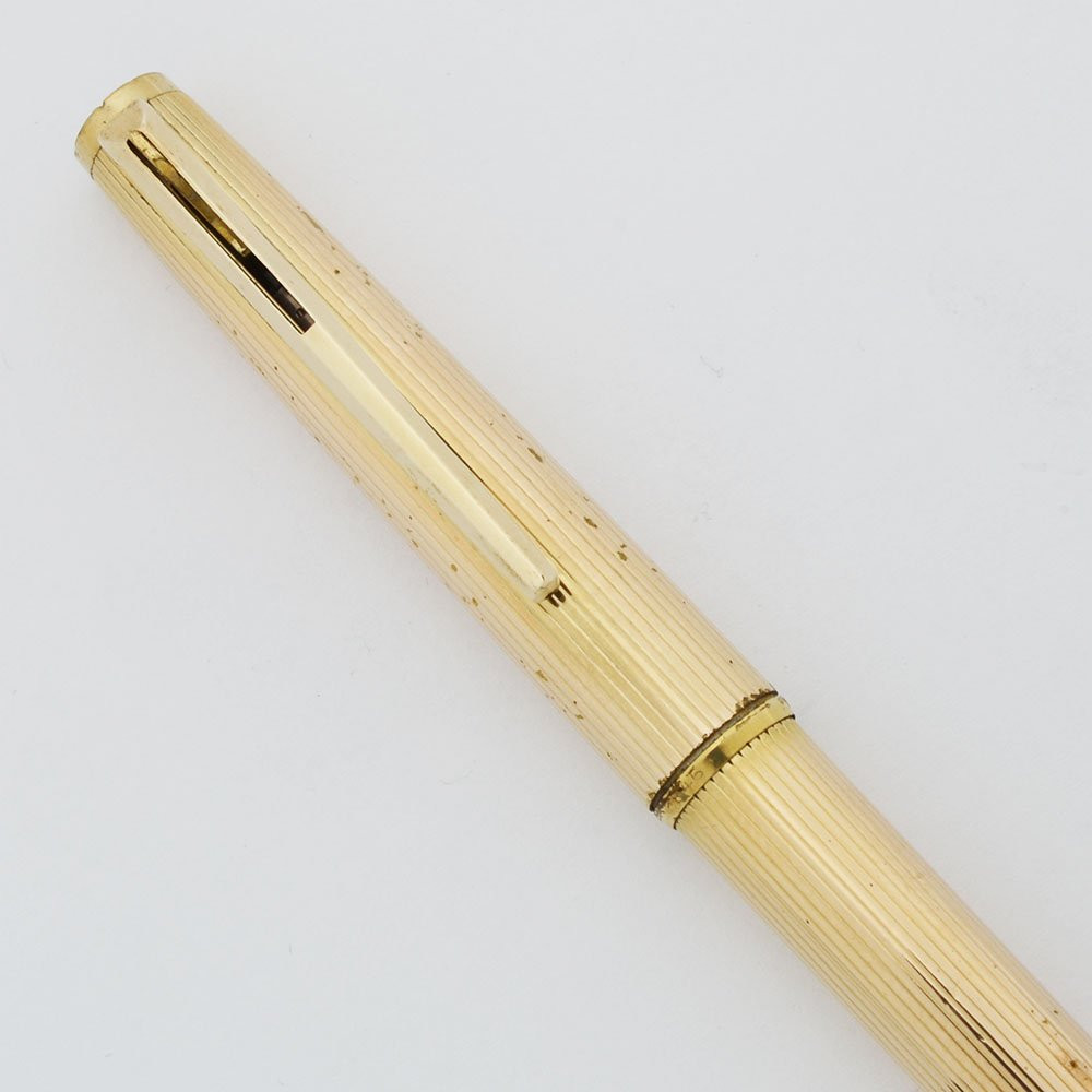 【ジャンク】Mont Blanc　モンブラン　1846　ボールペン Montblanc 1846 Ballpoint Pen (1970s) - Gold Plated, Lever Actuated