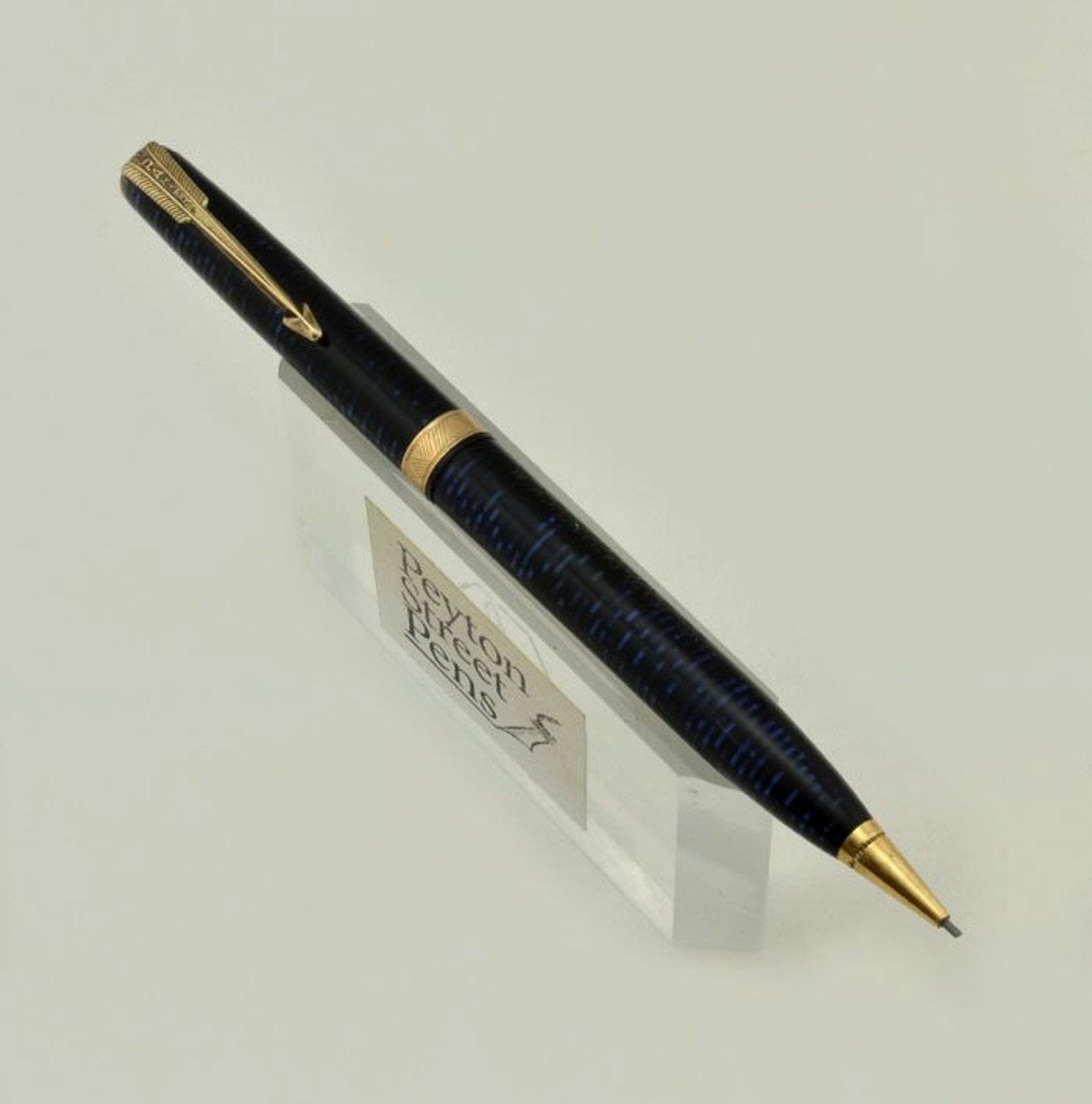 Parker Vacumatic Standard Mechanical Pencil - 1946, Blue (Very Nice, Works Well)