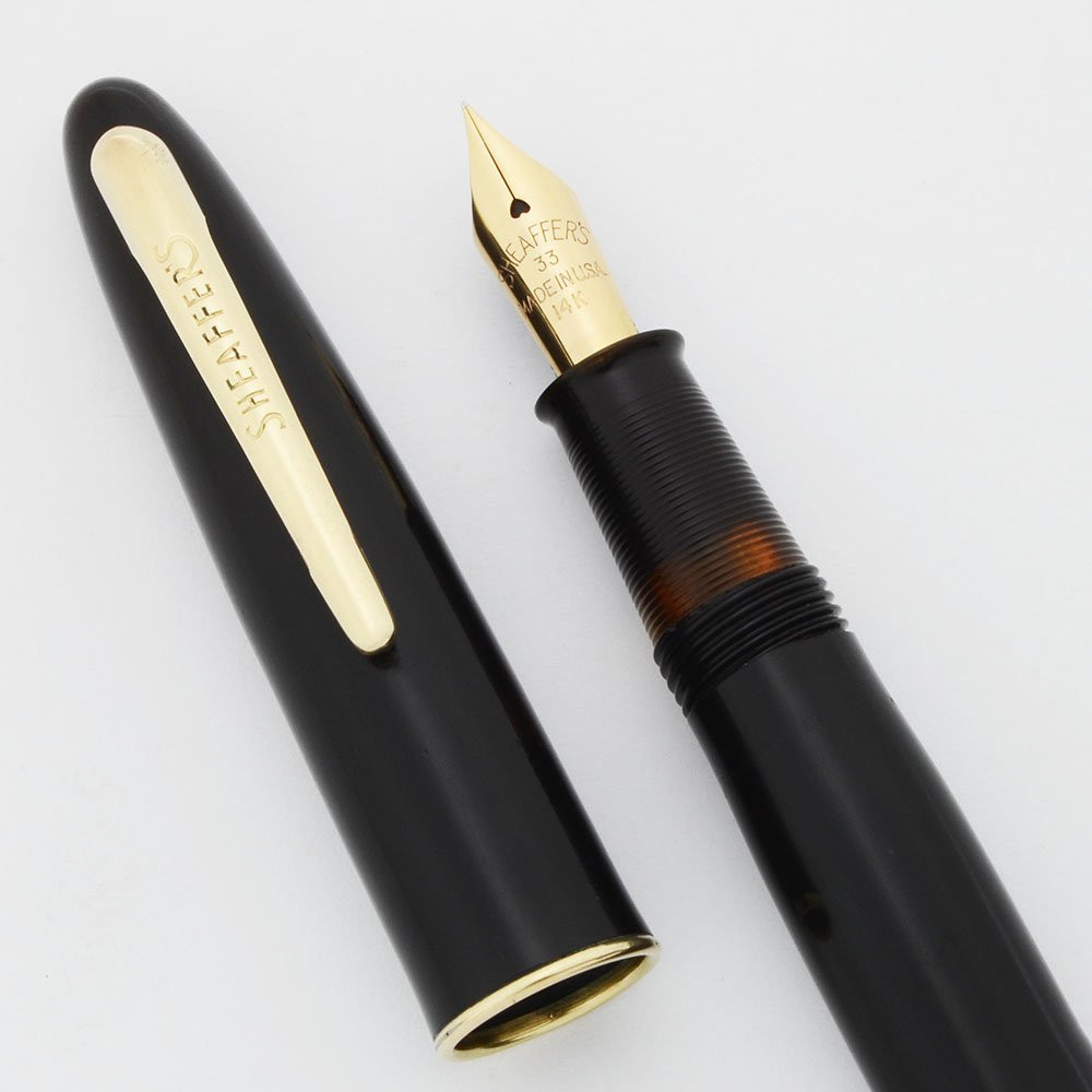 Sheaffer Craftsman - Black, Extra Fine 14k gold 33 Nib, Touchdown