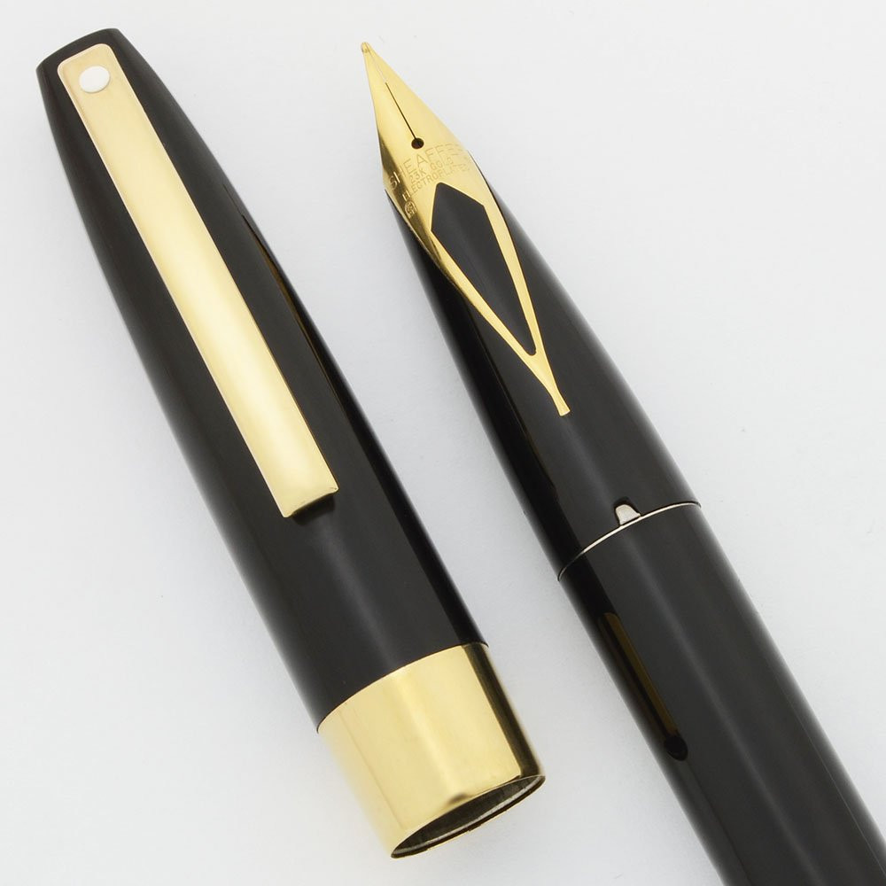 Sheaffer Imperial IV Fountain Pen Black, Cartridge/Converter, Medium