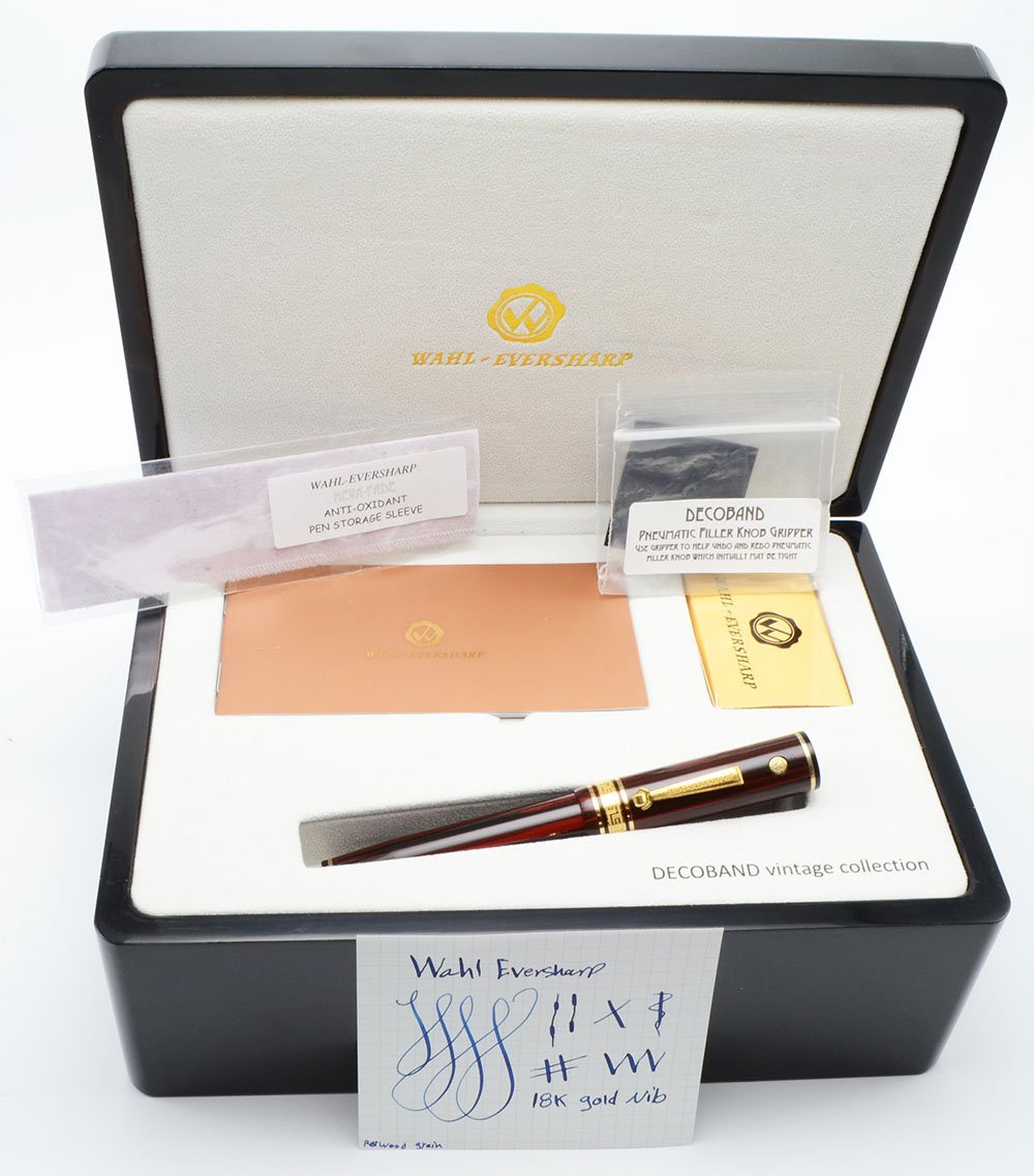 WahlEversharp Decoband Gold Seal Oversized Fountain Pen (Modern