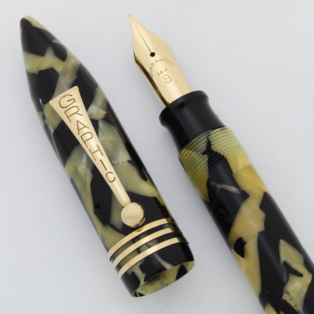 Graphic National Pen Company Fountain Pen (Canada) Oversize, Black