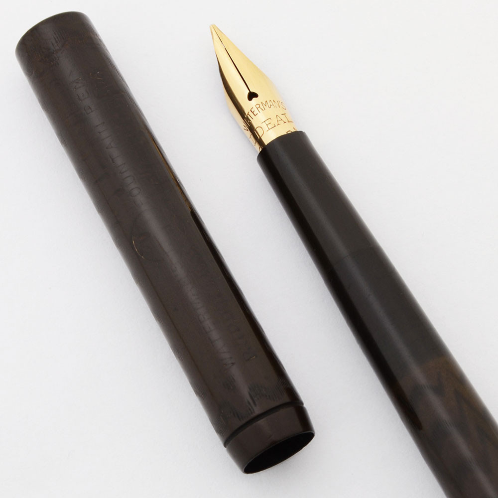 Waterman 121/2 Fountain Pen (Canada, 1920s) BCHR, Eyedropper, Full
