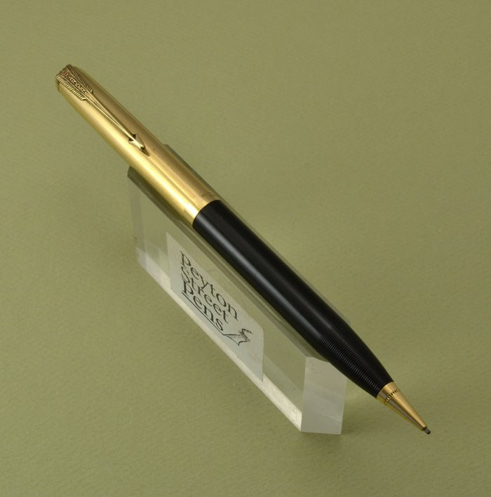 Parker 51 Mechanical Pencil Full Size, Black, Gold Filled Cap