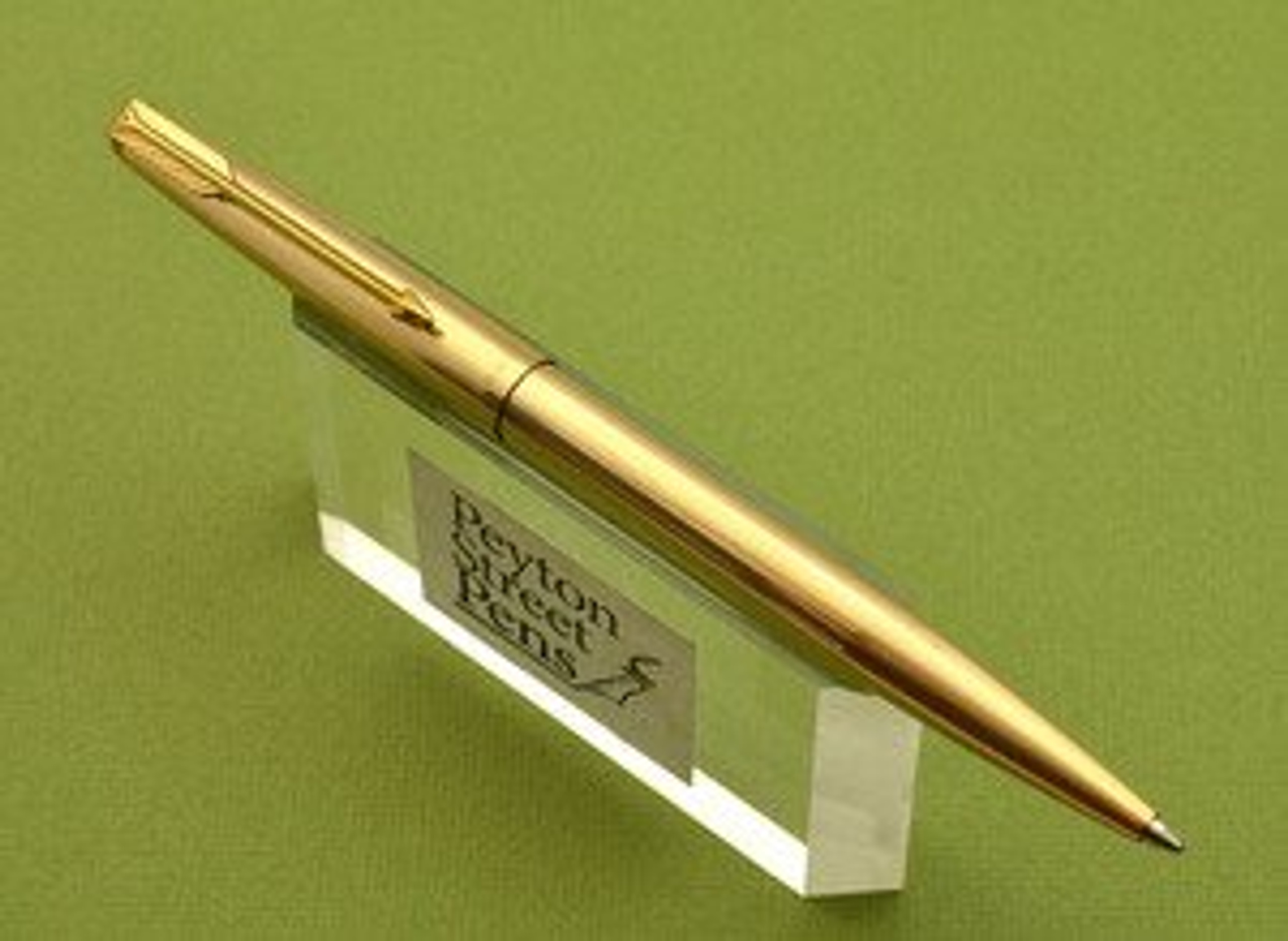 Parker 61 Signet Insignia Ballpoint & Pencil Set - Gold Filled, Personalized (Excellent, Working