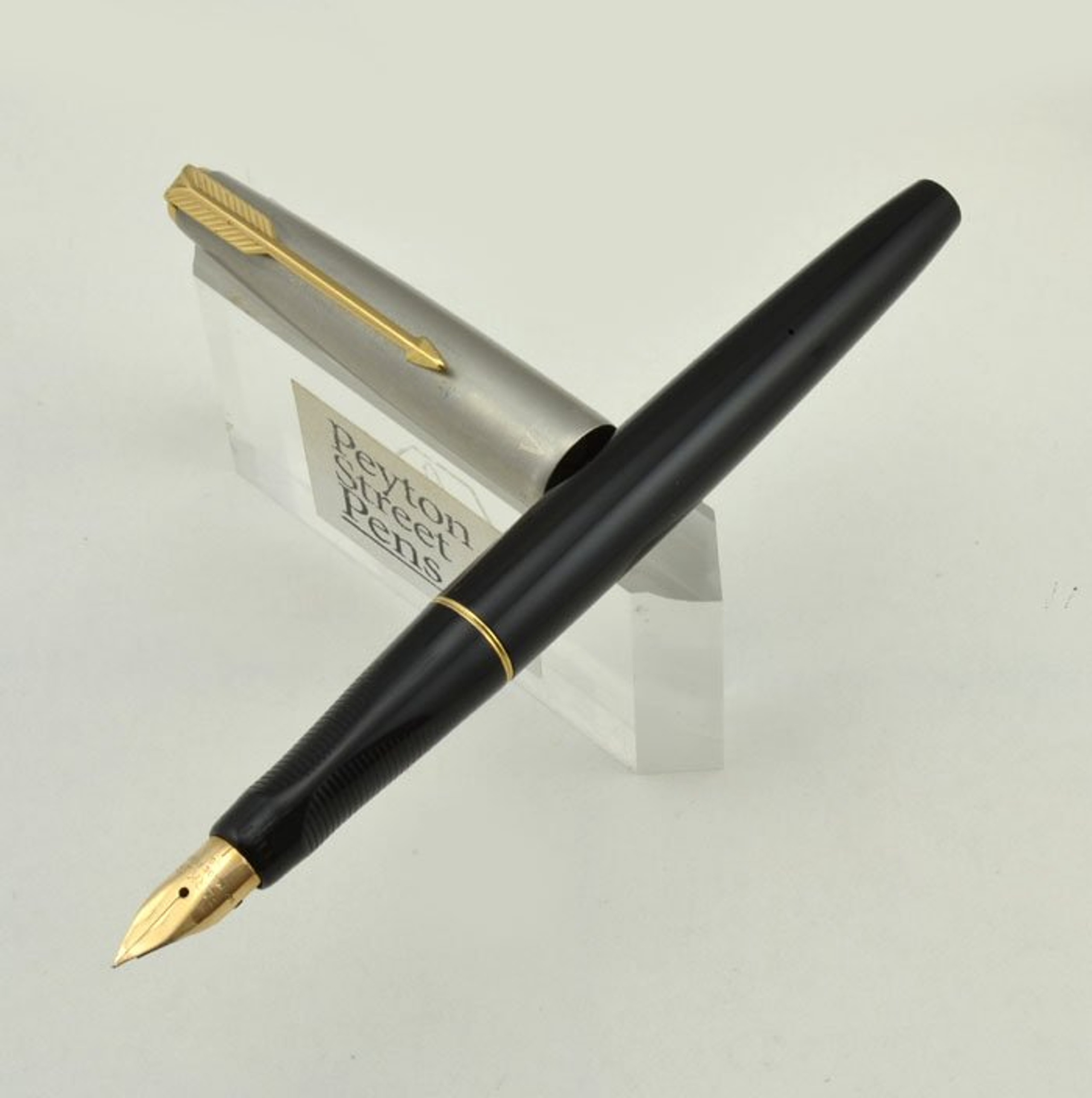 Parker steel fountain pen Clearance