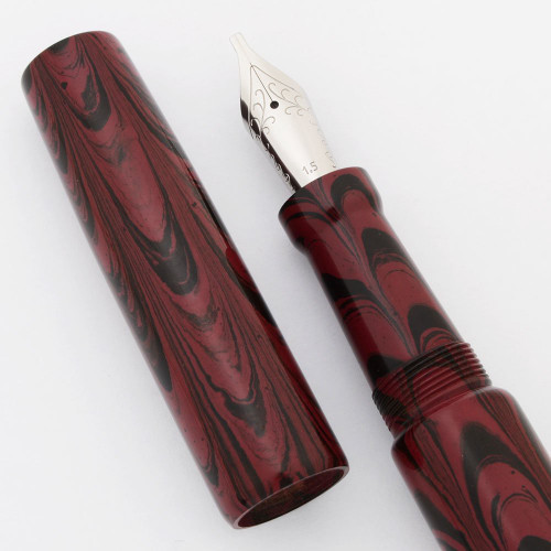 Ranga Abhimanyu Standard Ebonite Fountain Pen - No Clip, JoWo Nibs, Cartridge/Converter/Eyedropper