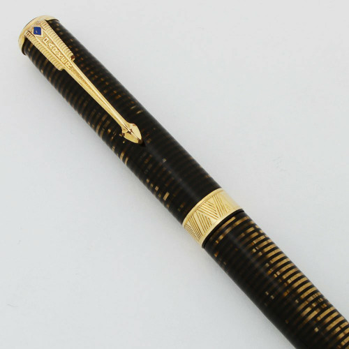 Parker Vacumatic Oversize Mechanical Pencil (1937) - Golden Pearl (Excellent, Works Well)