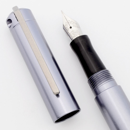 Karas Kustoms Ink Fountain Pen - Aluminum Body, C/C, Fine Kaweco Nib (Excellent, Works Well)
