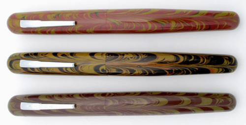 Special Ebonites! Ranga #4C Rounded - Oversize Fountain Pen, JoWo Nibs, Cartridge/Converter