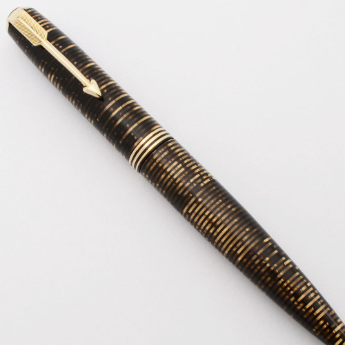 Parker Vacumatic Oversize Mechanical Pencil (1936) - Golden Pearl (Excellent, Works Well)