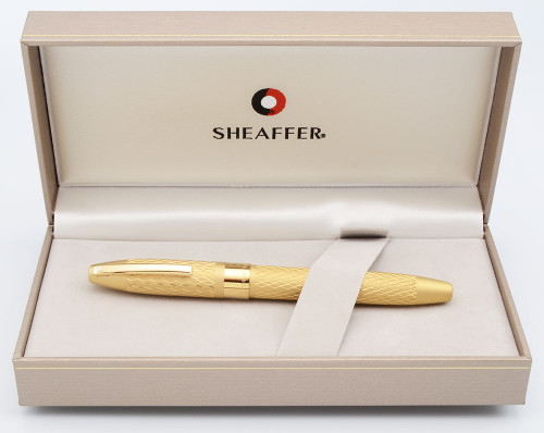 Sheaffer Legacy Heritage Rollerball Pen (2003) - Kings Gold (Near Mint, In Box)