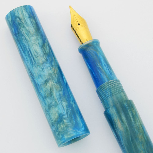 PSP Limited Edition by Bexley Pen Company - Flat Top for JoWo #6 Nibs, Custom Alumilite Material