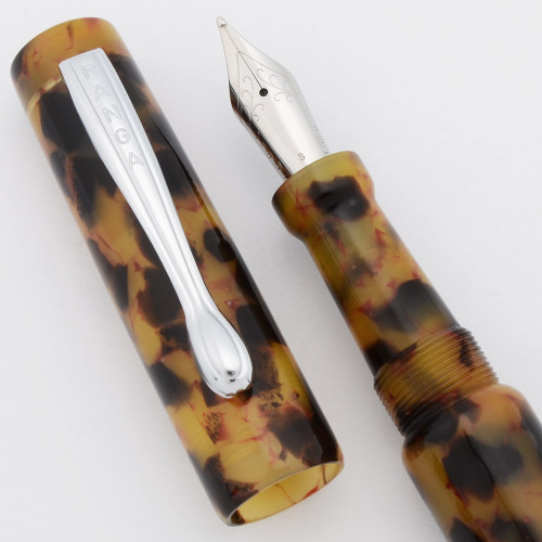 Ranga Markandreya Premium Acrylic Fountain Pen - New Style Clip, JoWo Nibs, Cartridge/Converter/Eyedropper